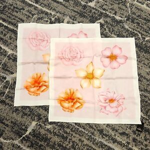 Jim Thompson 100% Silk Napkin Set of 2 NWT
